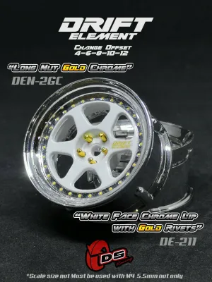 DS Racing Drift Elements 2 Wheel Set 2pcs - DE-211