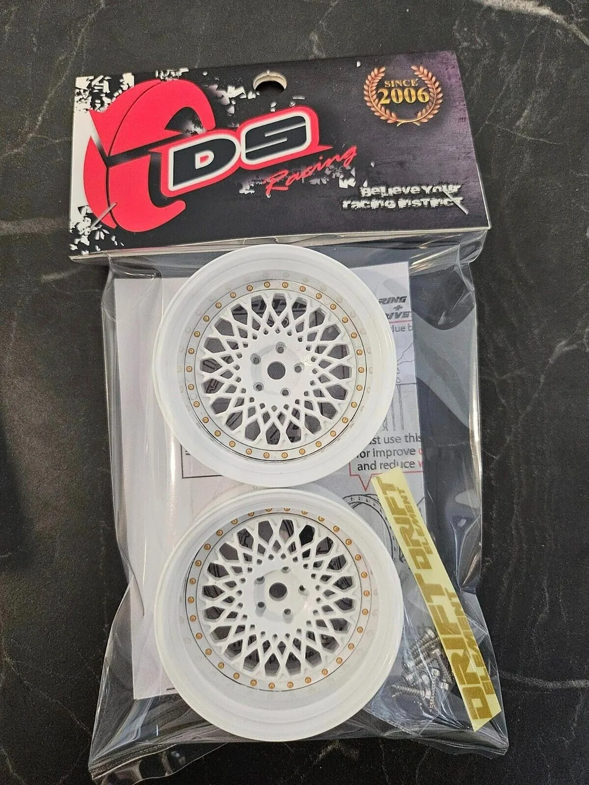 DS Racing Drift Elements Mesh 2pcs, Adjustable Wheel Set - DE-304