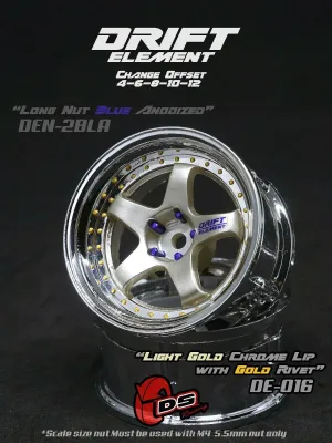 DS Racing Drift Elements Wheel Set 2pcs - DE-016