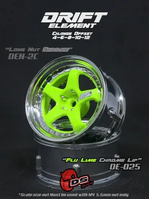 DS Racing Drift Elements Wheel Set 2pcs - DE-025
