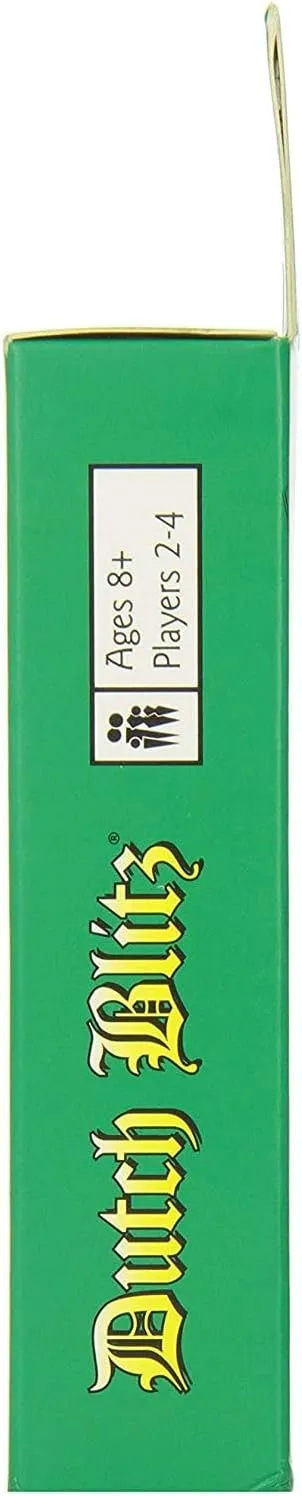 Dutch Blitz - Fast Paced Card Game for 2-4 Players Ages 8 , 160 Cards, Easy to Learn