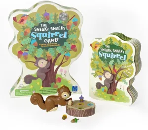 Educational Insights The Sneaky, Snacky Squirrel Game and Board Book for Preschoolers & Toddlers, Gift For Boys & Girls, Ages 3 