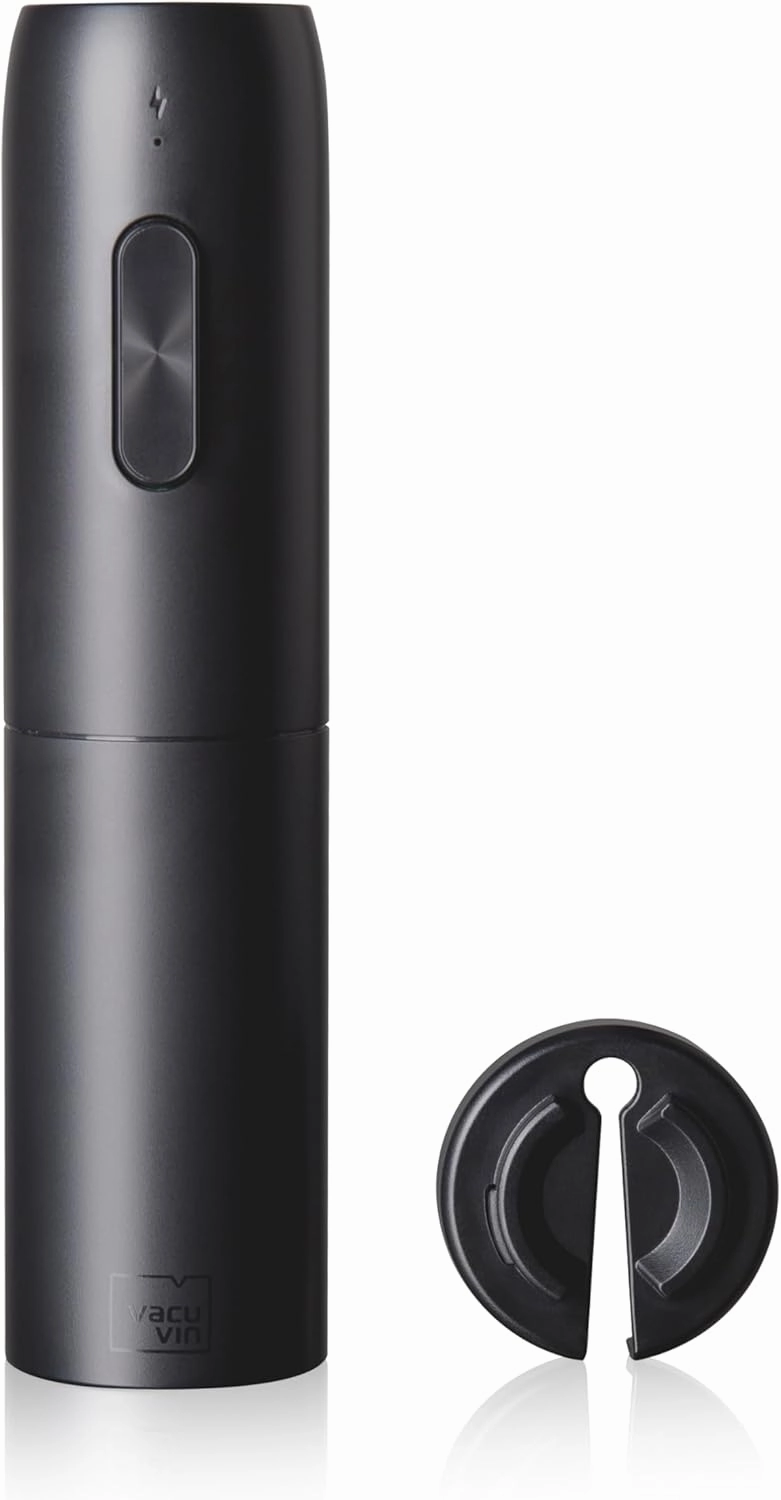 Electric Wine Opener & Vacu Vin Wine Saver Pump Bundle – Fresh Wine Made Easy