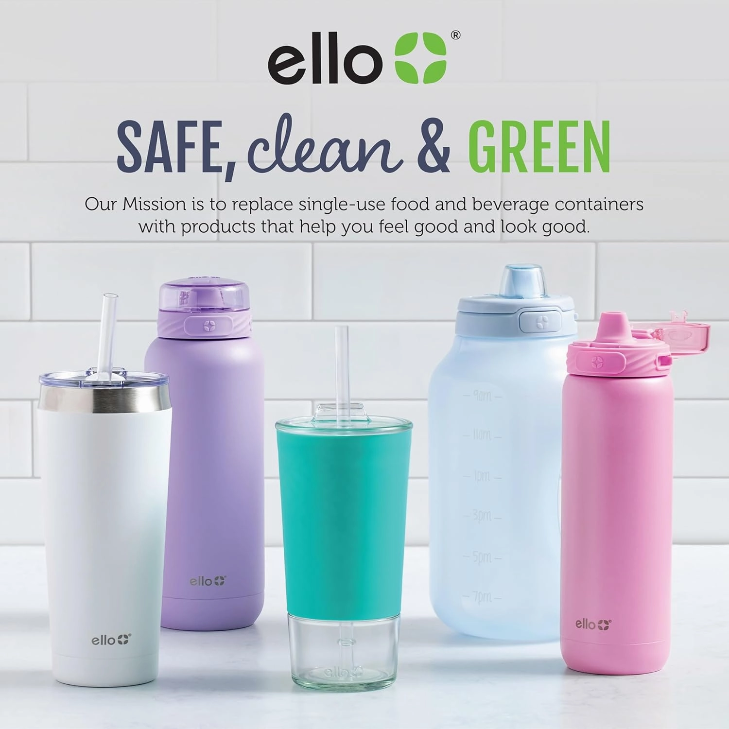 Ello Color Lock 8PC Mixed Glass Food Storage Sets, Leak-Proof Glass Food Storage Containers with Airtight BPA-Free Plastic Lids, Dishwasher, Microwave, and Freezer Safe, Purple Rain