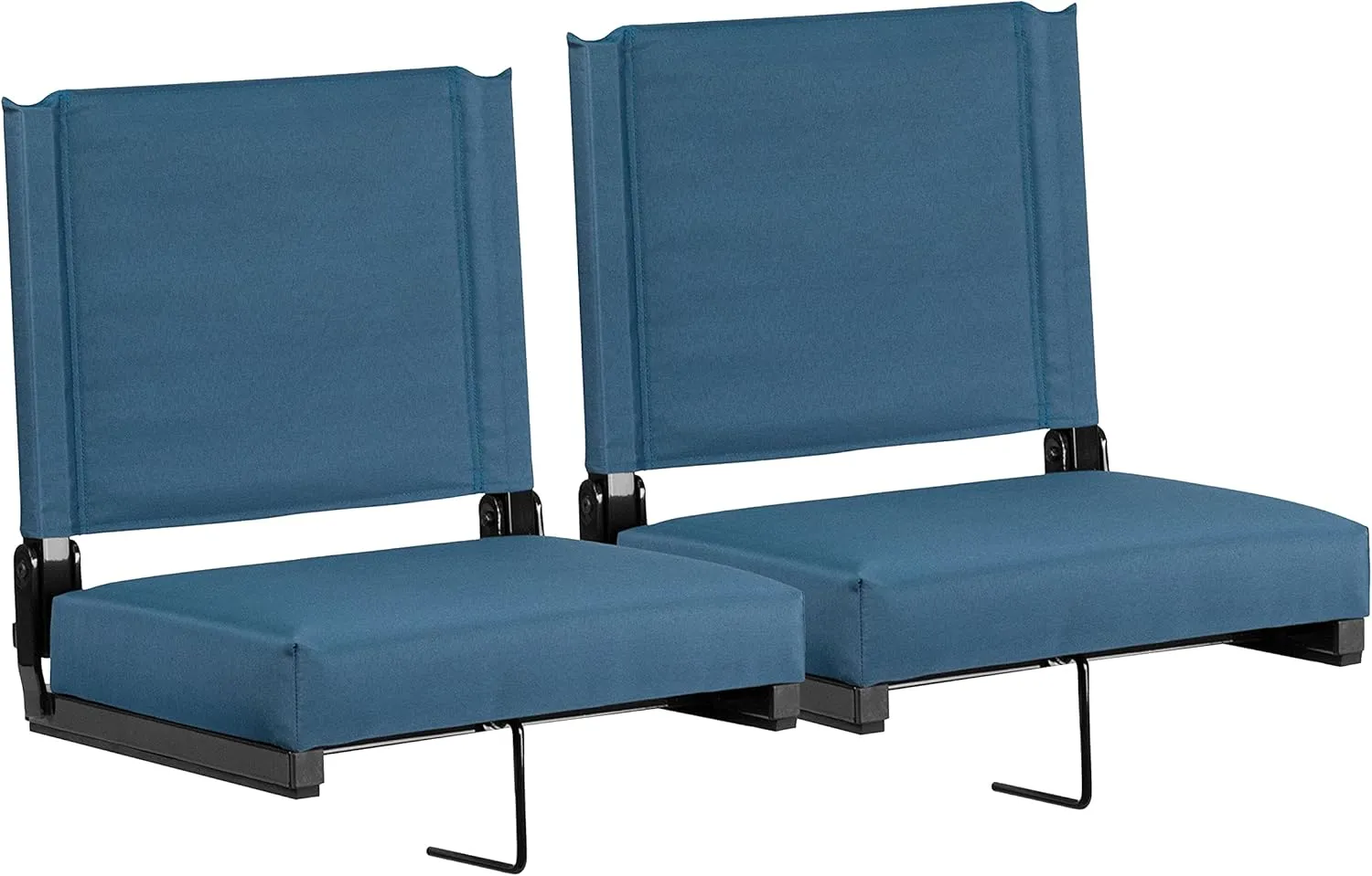 EMMA   OLIVER Lightweight Stadium Chair with Ultra-Padded Seat, 500 lb. Rated
