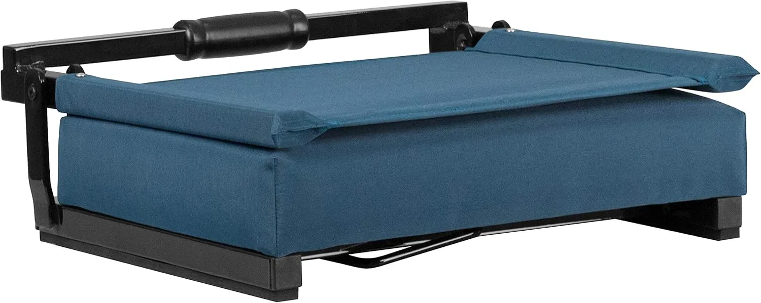 EMMA   OLIVER Lightweight Stadium Chair with Ultra-Padded Seat, 500 lb. Rated