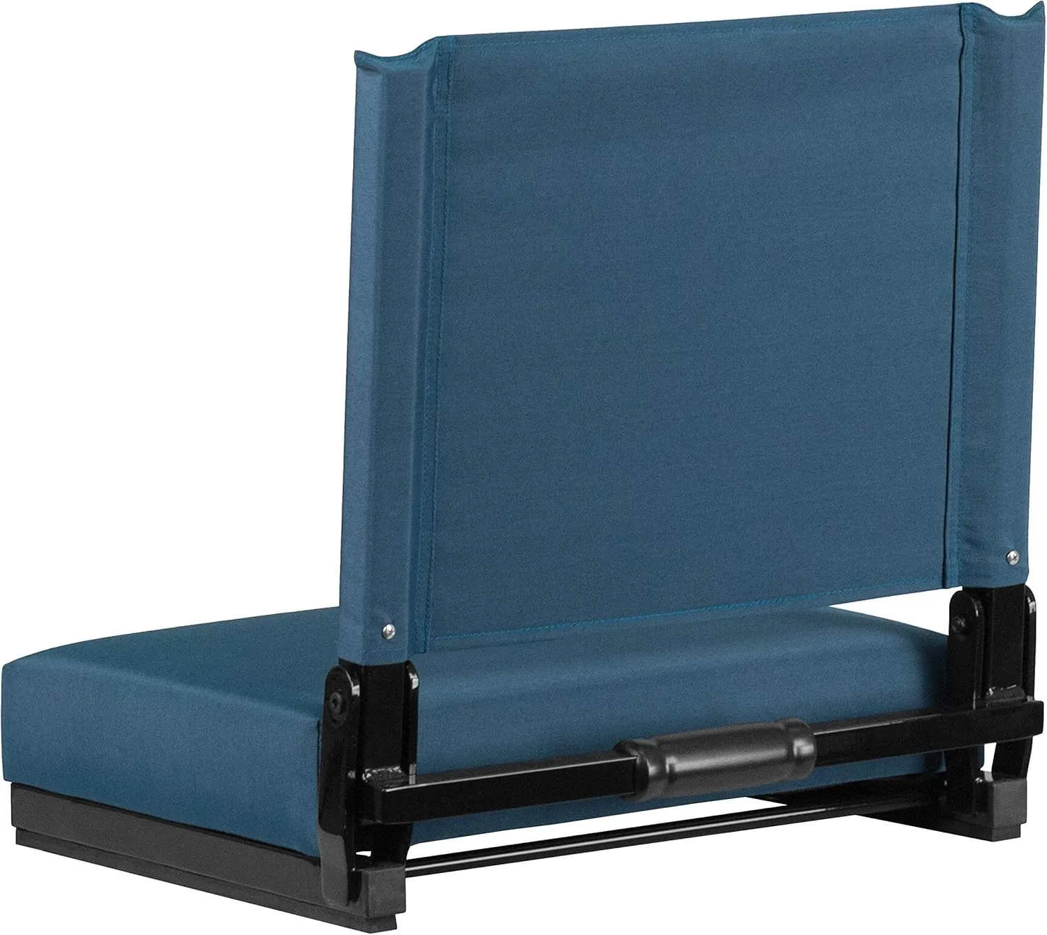 EMMA   OLIVER Lightweight Stadium Chair with Ultra-Padded Seat, 500 lb. Rated