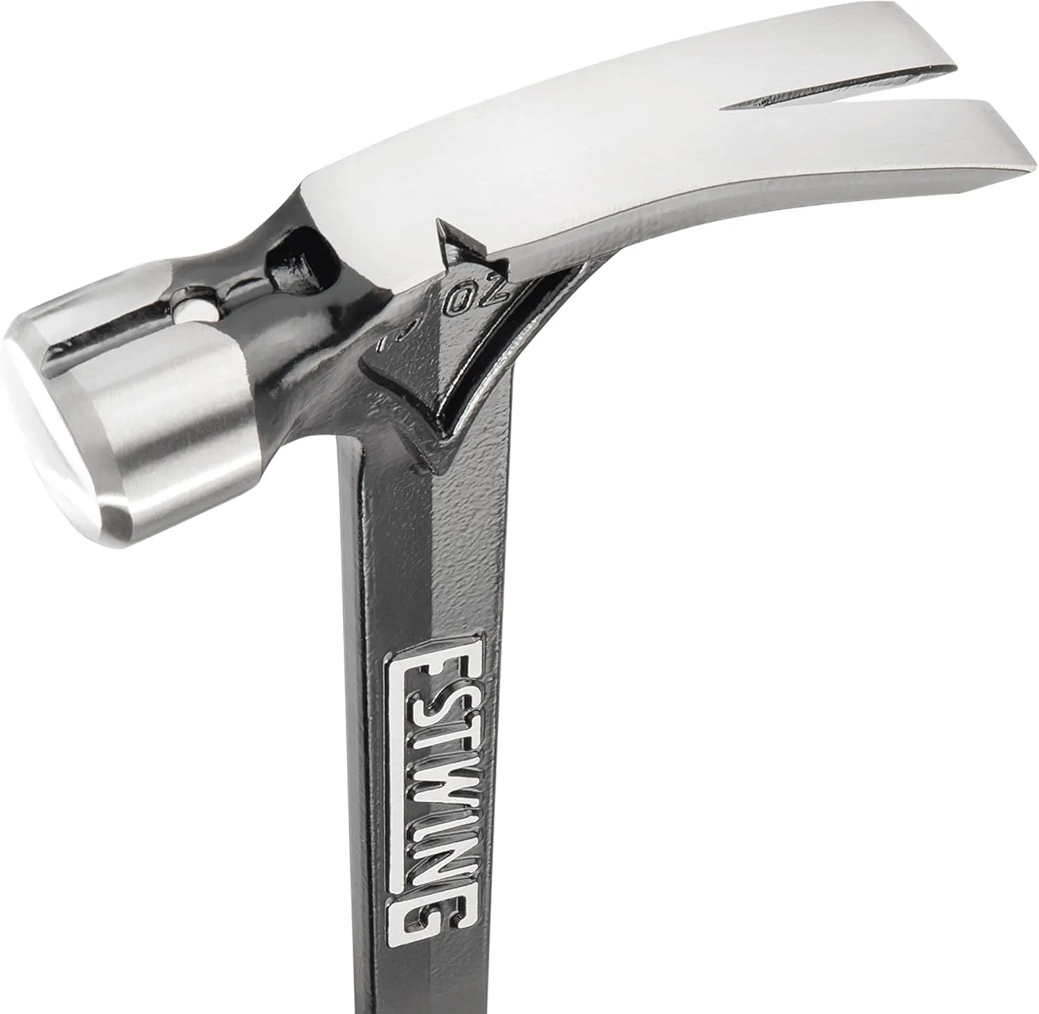 ESTWING Ultra Series Hammer - 19 oz Rip Claw Framing Hammer with Smooth Face & Genuine Leather Grip - E19S