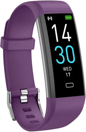 EURANS Fitness Tracker with Heart Rate Blood Oxygen Monitor, Activity Tracker Sleep Monitor Health Tracker, Smart Watch Pedometer Step Calories Counter, Fitness Watches for Men Women