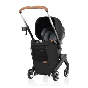 Evenflo Gold Shyft DualRide Infant Car Seat and Stroller Combo w/Carryall Storage (Moonstone Gray)