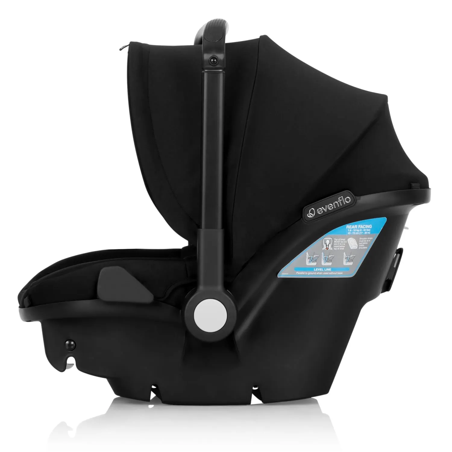 Evenflo Shyft DualRide Infant Car Seat and Stroller Combo (Ayer Pink)
