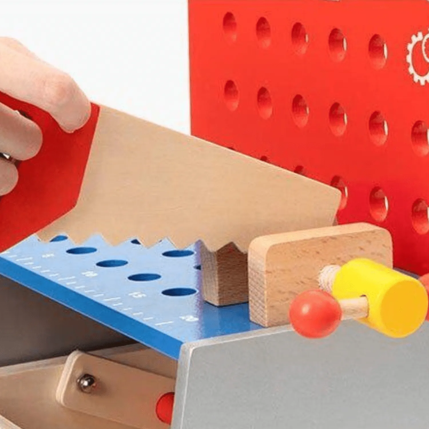 Exclusive Kids Pretend Play Realistic Work Tool Bench Toy