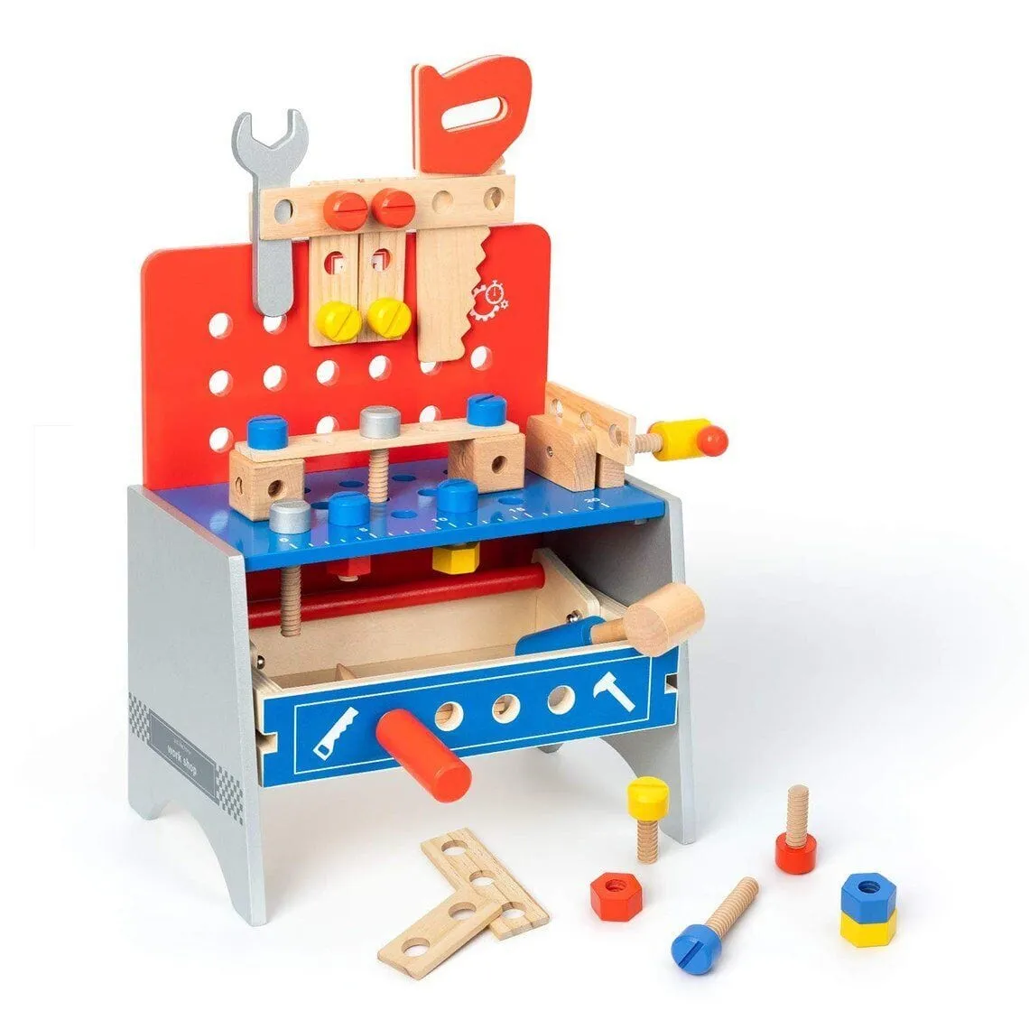 Exclusive Kids Pretend Play Realistic Work Tool Bench Toy