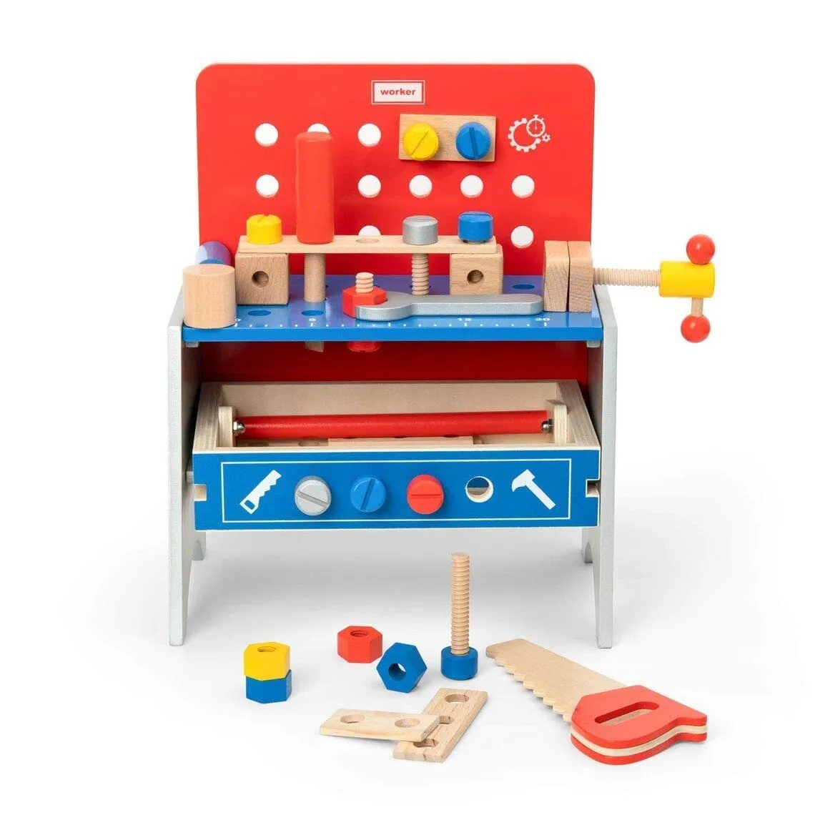 Exclusive Kids Pretend Play Realistic Work Tool Bench Toy