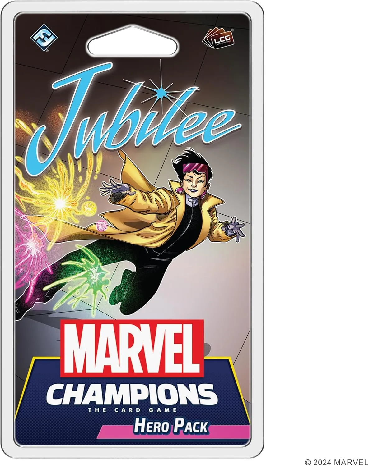 Fantasy Flight Games Marvel Champions The Card Game Jubilee Hero Pack - Superhero Strategy Game, Cooperative Game for Kids and Adults, Ages 14 , 1-4 Players, 45-90 Minute Playtime