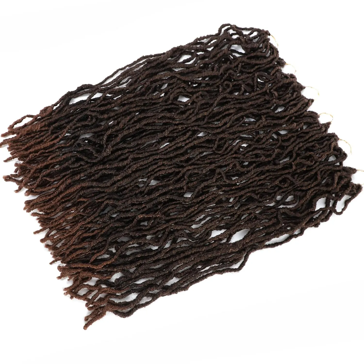 Faux Locs Crochet Hair Soft Locs 30 Inch 7 Packs Long Crochet Locs Natural Synthetic Pre looped Locs Extension For Butterfly Locs Crochet Hair (30 Inch (Pack of 7), T30)