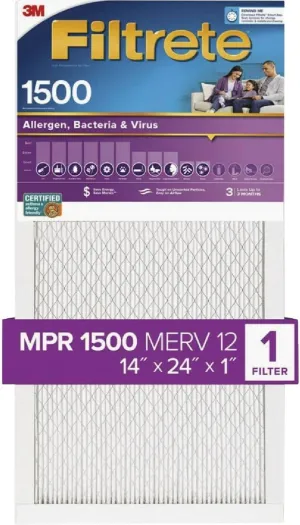 Filtrete 14x24x1 Ultra Allergen