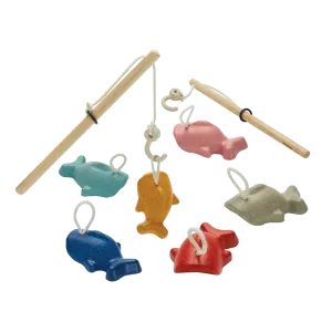 Fishing Game Kids Sustainable Wood Toy Set
