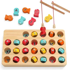 FishQuest - Wooden Magnetic Number Fishing Toy