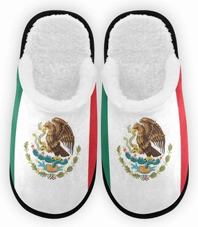 Fisyme Slippers Soft Non-Slip Indoor House Slippers Home Shoes For Bedroom Hotel Travel Spa