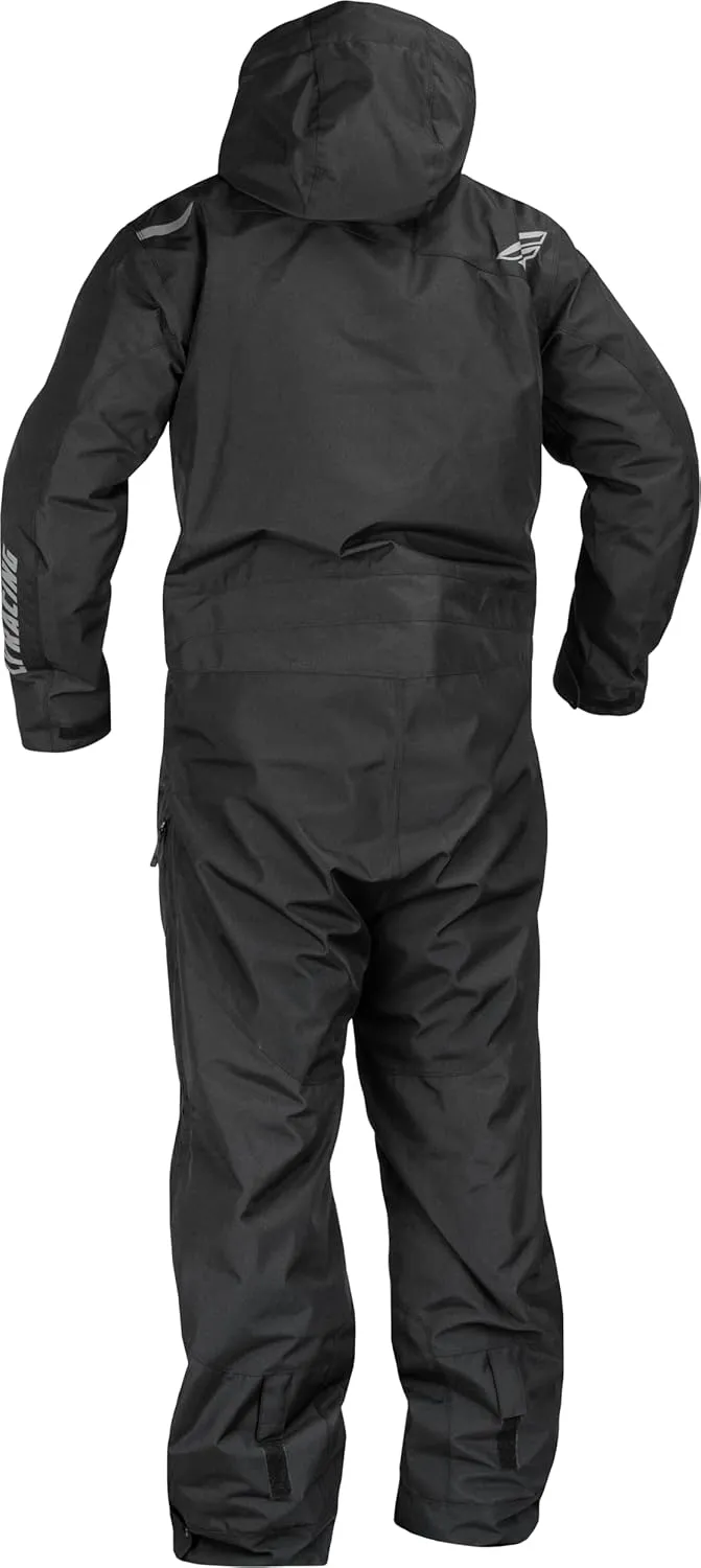 Fly Racing Venture Snow Monosuit (Black, Medium)