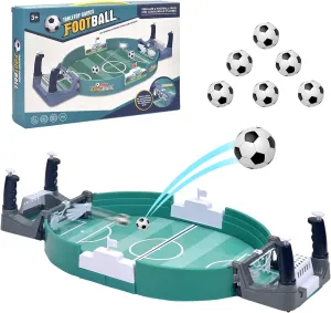 Football Table Interactive Game, 2024 Mini Foosball Tables Soccer Games Football Game Pinball Game, Parent-Child Interactive Desktop Game, Foosball Table Sports Board Game for Adults Kids