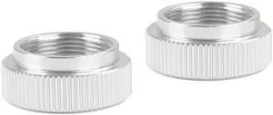 for ROVAN Baja 5B Part, 1/5 RC Car Metal Shock Adjustable Nut Replacement Part for 6MM 8MM Shock Absorber Replacement for ROVAN Baja 5B 5T 5SC KM 1/5 Rc Car Buggy Racing Parts (Color : Si