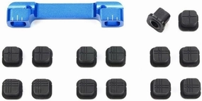 for Tamiya XV-02 Aluminum Adjustable Suspension Mount-22055 for Tamiya RC Model Car Upgrade Part