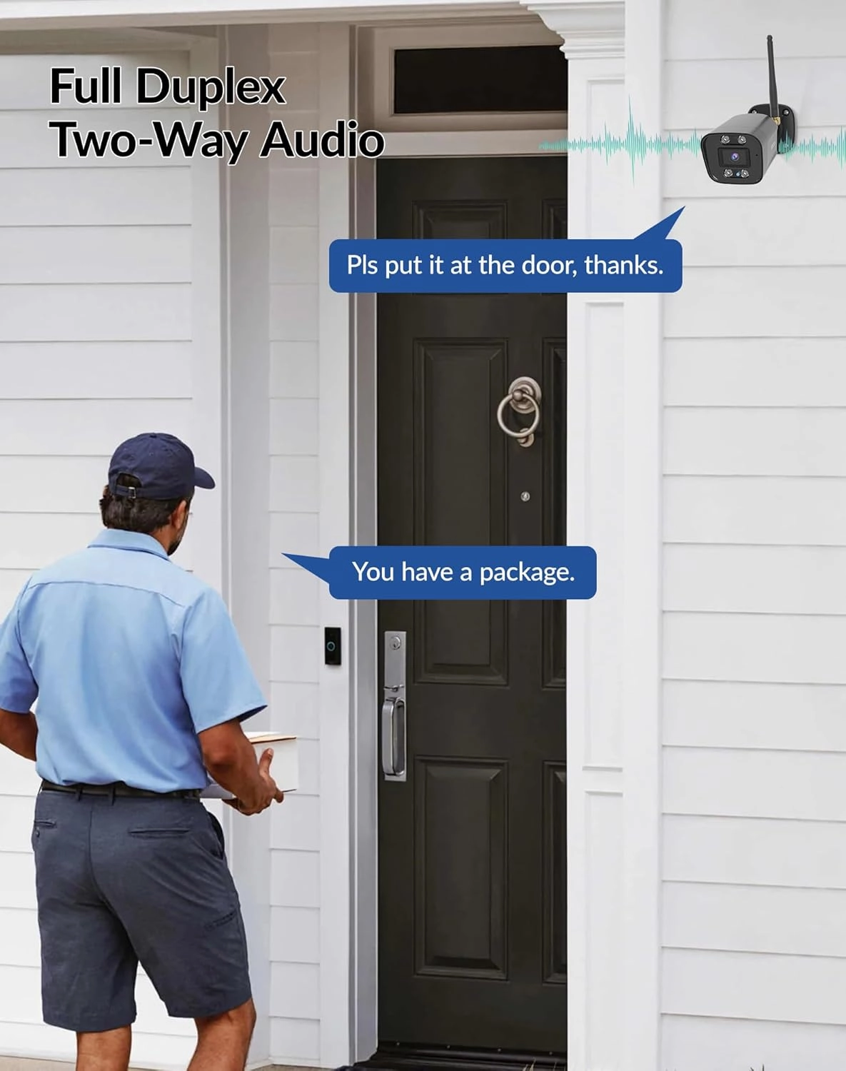 FOSCAM 3K 5MP Outdoor Camera Wireless, 5GHz&2.4GHz WiFi Camera for Home Security, 120° FoV Outside Surveillance Cam, AI Human/Vehicle Detection, 66FT Color Night Vision, 120dB Siren, IP66
