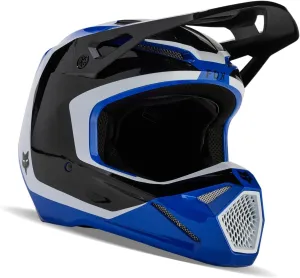 Fox Racing V1 MOTOCROSS HELMET, NITRO BLUE, Small