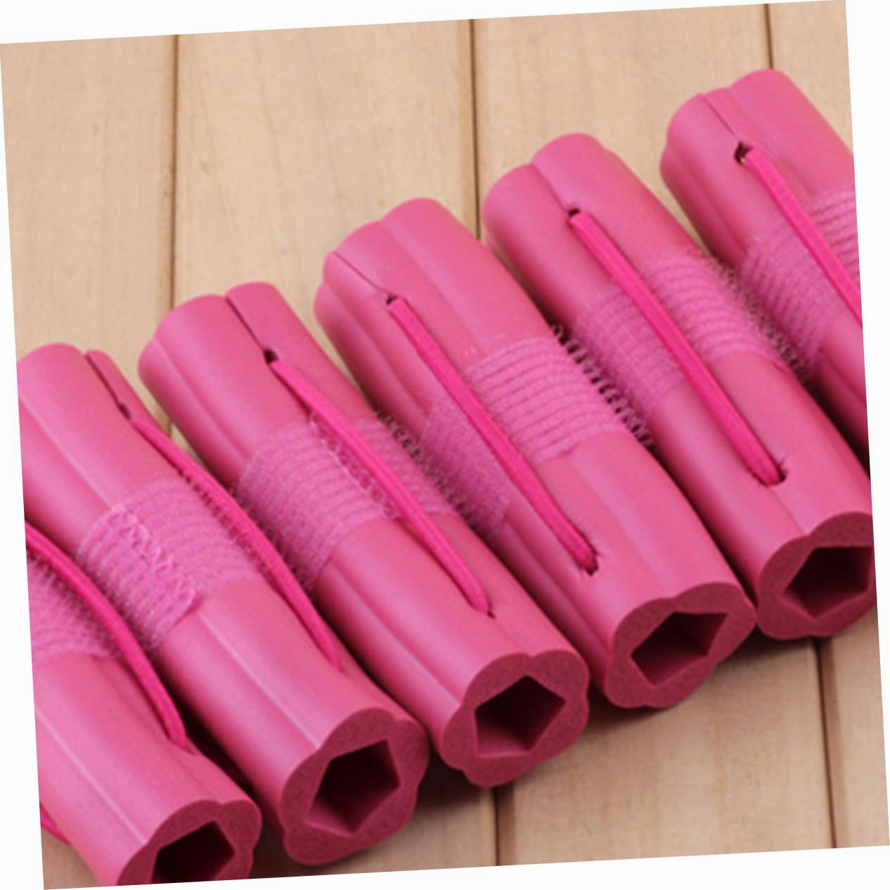 FRCOLOR 3sets Lightweight Hair Curlers Foam Sponge Rollers Diy Styling Tool for Women 12pcs*3