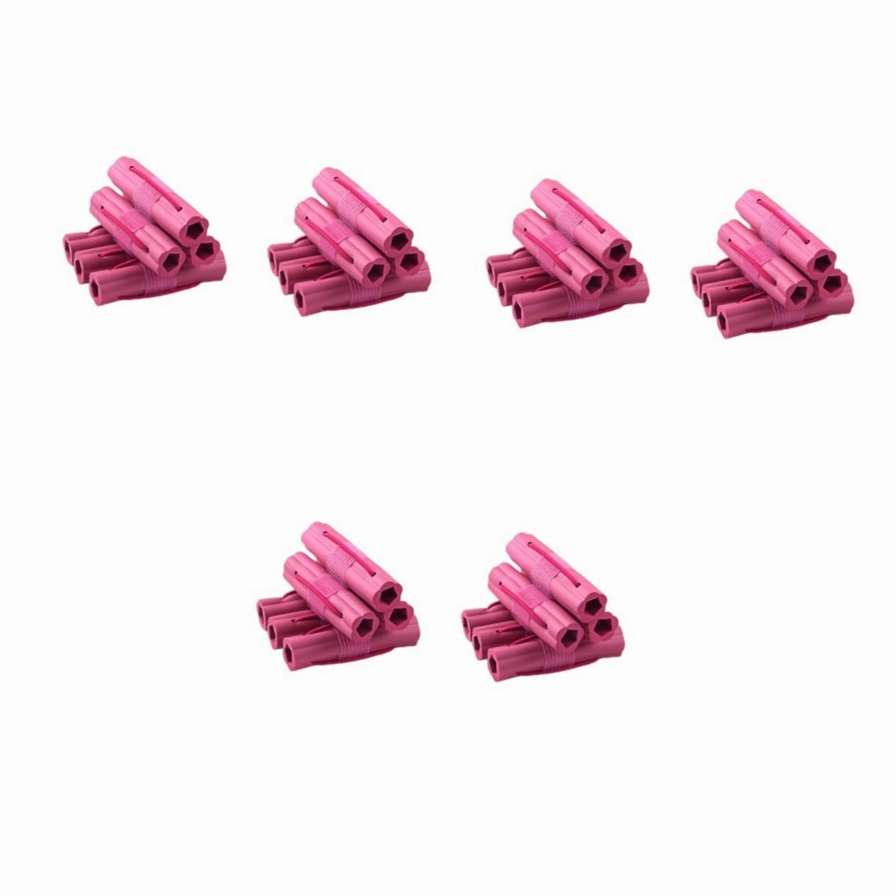 FRCOLOR 3sets Lightweight Hair Curlers Foam Sponge Rollers Diy Styling Tool for Women 12pcs*3