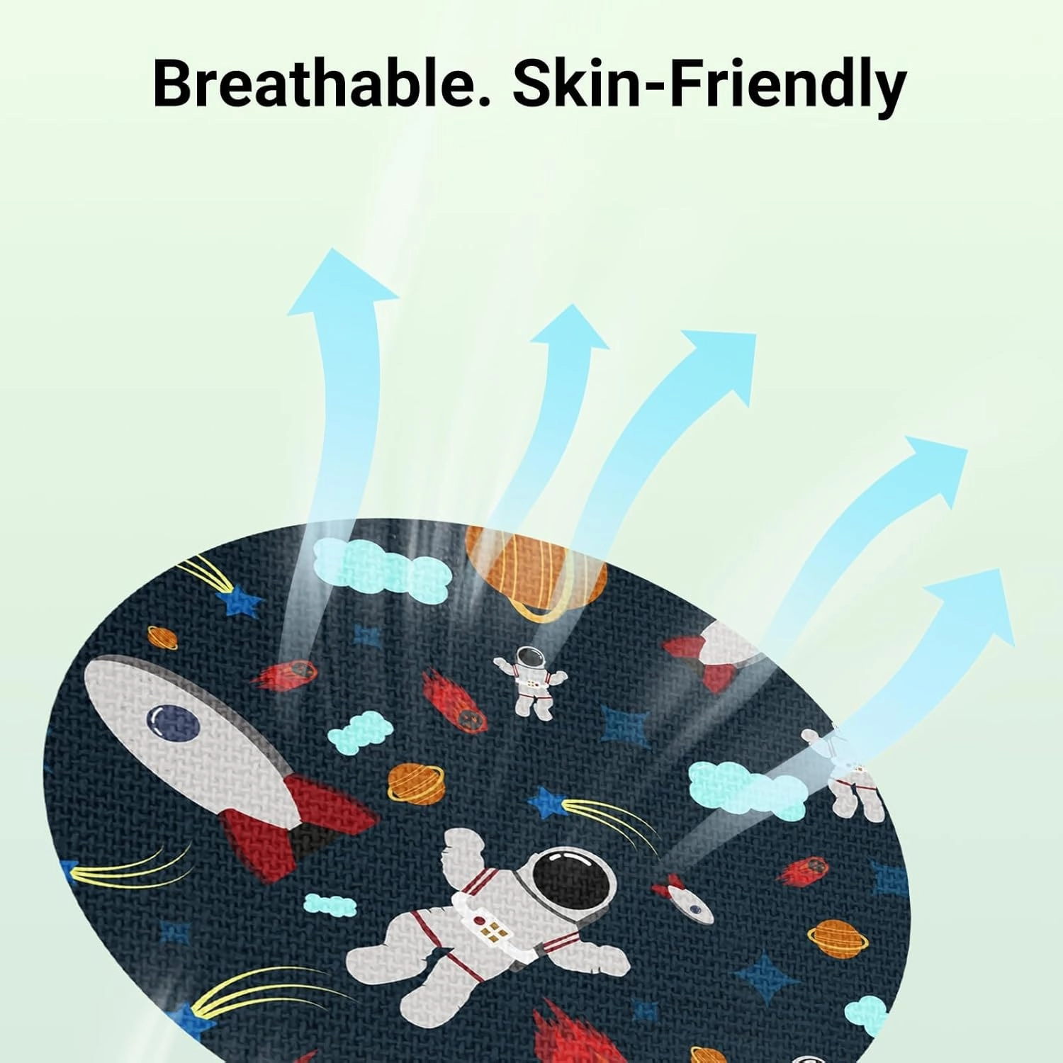 Freestyle Libre 2 & Lingo Colorful Adhesive Patches, 2pcs Protective Hardshell Cover   10pcs Surprise Pattern Sensor Patches,Multiple Protection for CGM Glucose Monitor