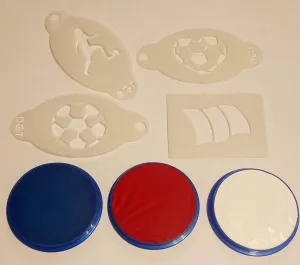 French Football Make-Up Set France Euros