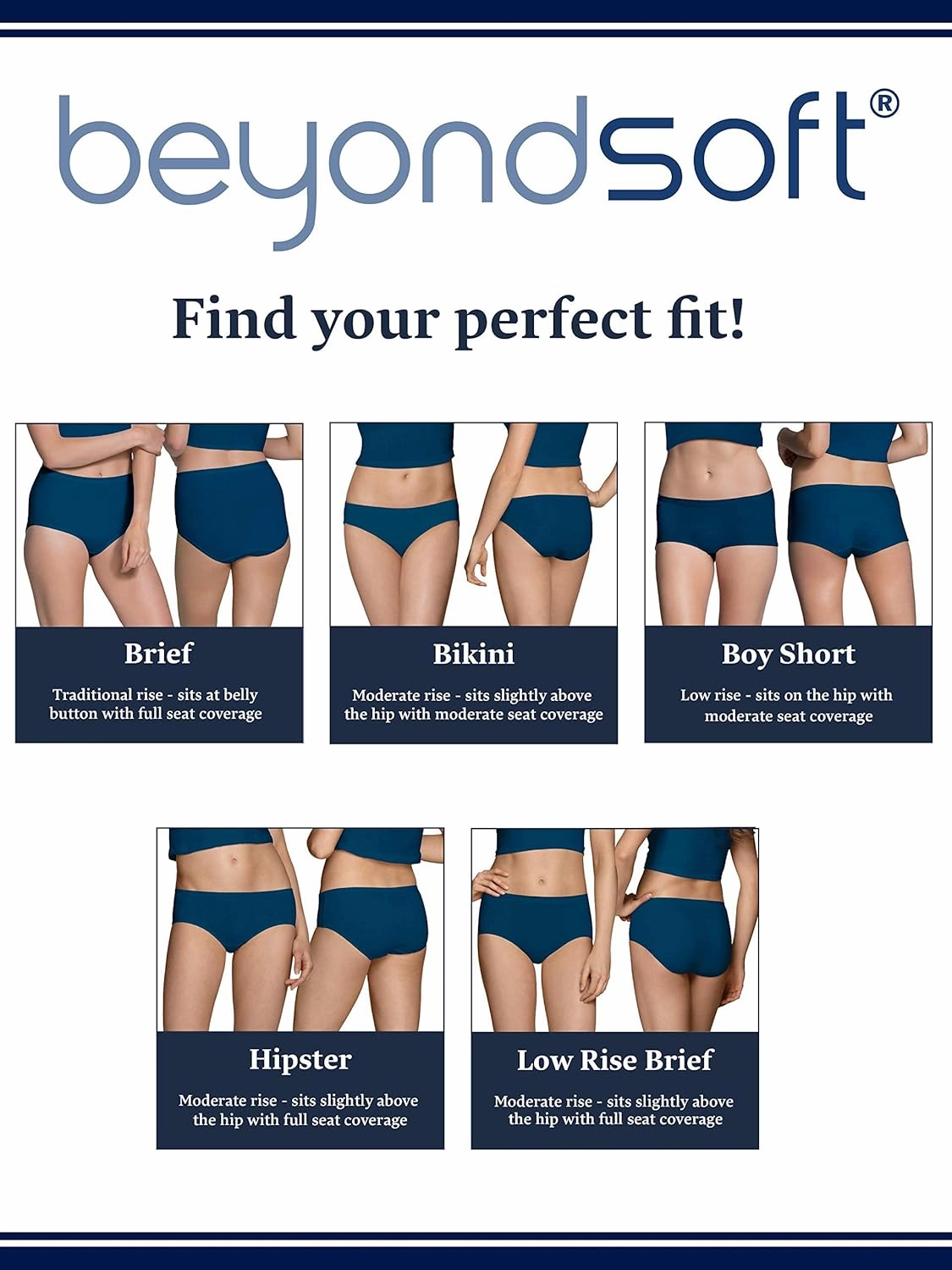 Fruit of the Loom Women's Modal Underwear