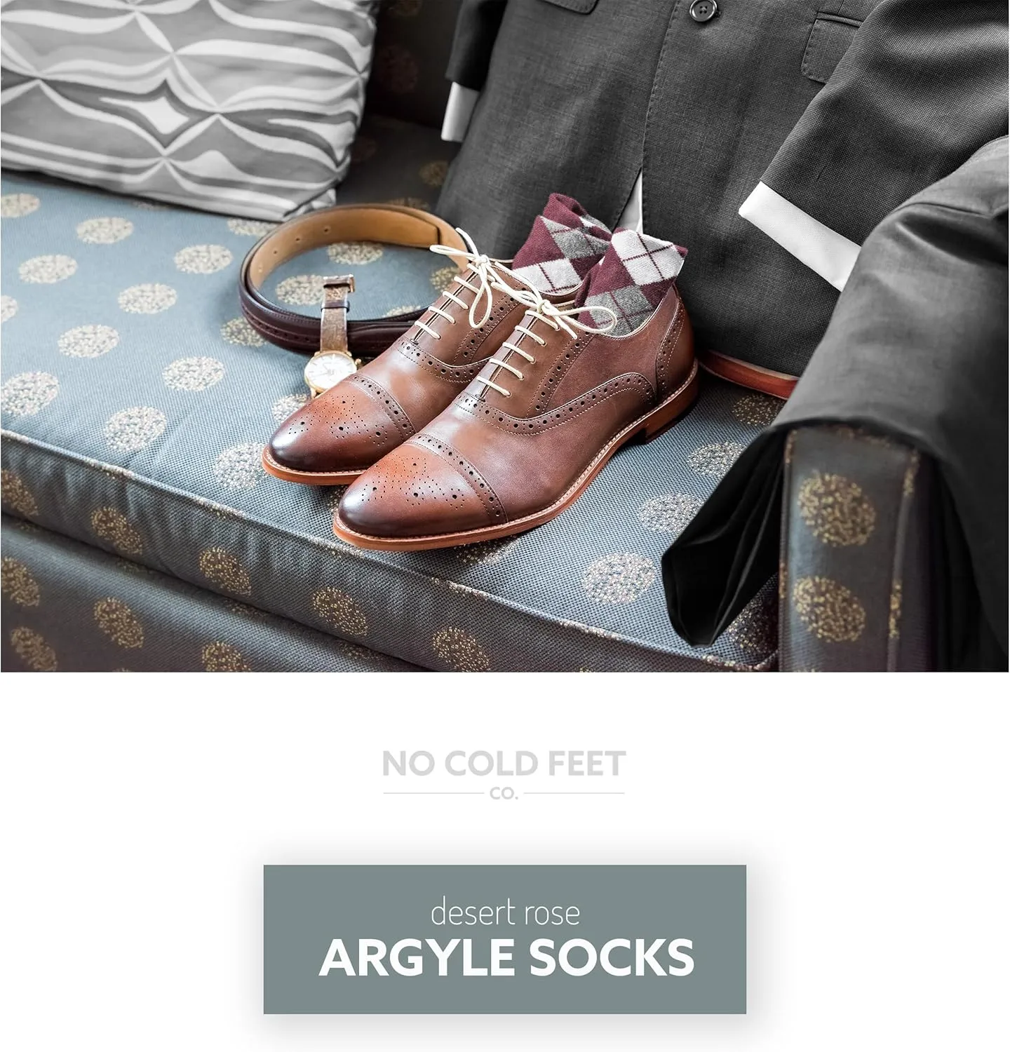 Fun Pink Colorful Novelty Socks for Men for Dress Casual Formal Groomsmen Wedding, 2 Pack