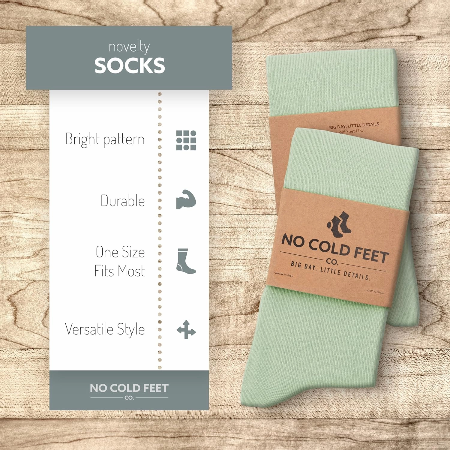 Fun Green Colorful Novelty Socks for Men for Dress Casual Formal Groomsmen Wedding, 4 Pack