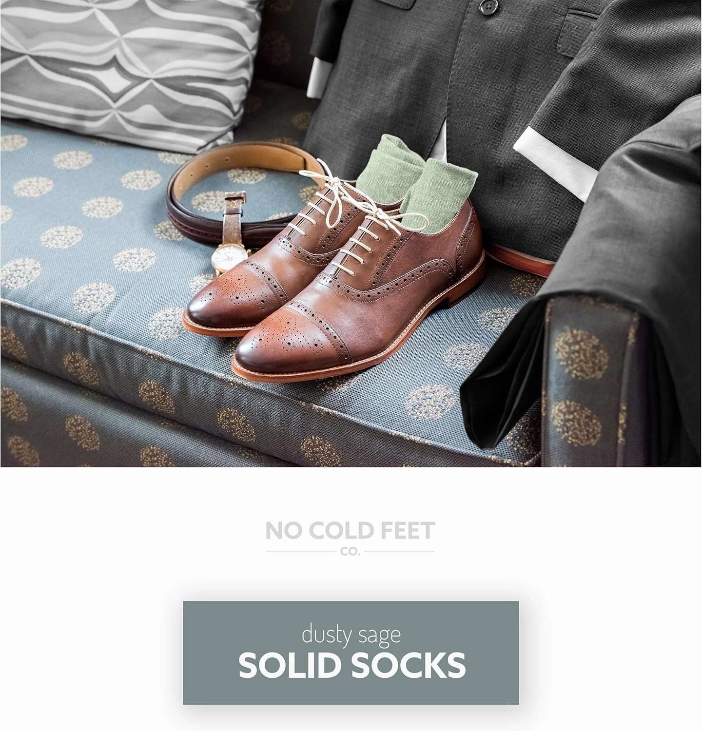 Fun Green Colorful Novelty Socks for Men for Dress Casual Formal Groomsmen Wedding, 4 Pack