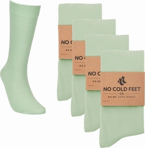 Fun Green Colorful Novelty Socks for Men for Dress Casual Formal Groomsmen Wedding, 4 Pack