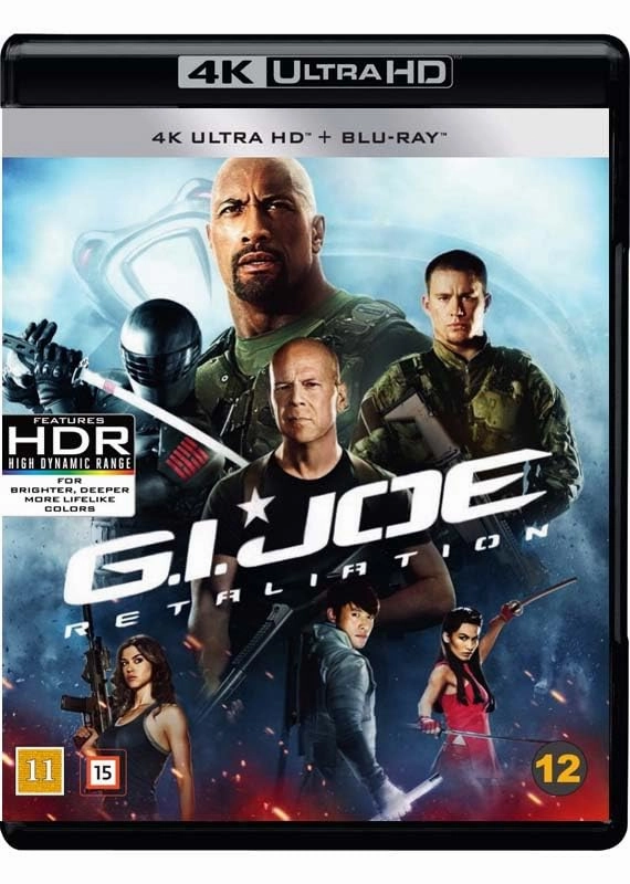 G.I. Joe: Retaliation [ Blu-Ray, Reg.A/B/C Import - Denmark ]