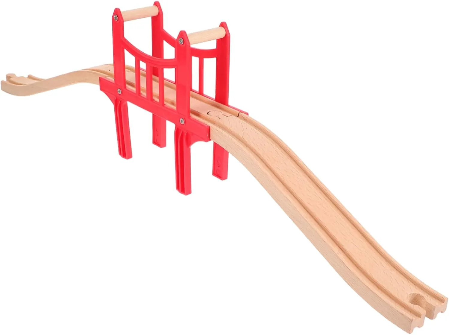 GALPADA The Train Track Set Accessories Wooden Train Accessories Educational Toy Set