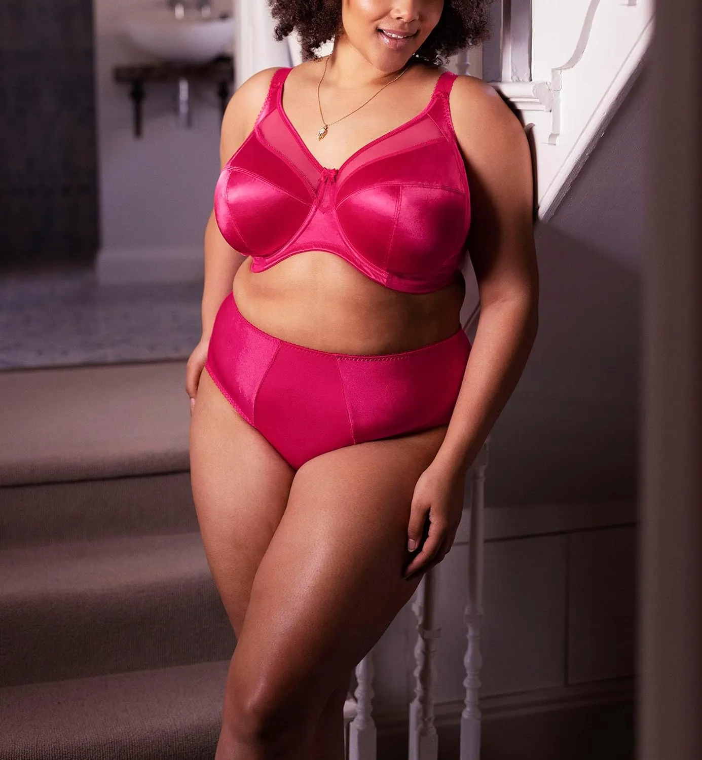 GODDESS Women's Plus Size Keira Underwire Banded Bra
