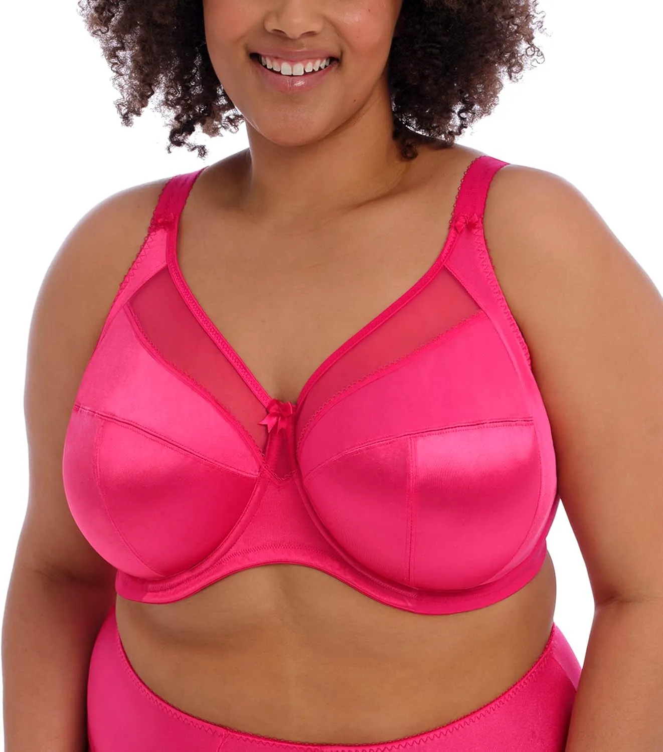 GODDESS Women's Plus Size Keira Underwire Banded Bra