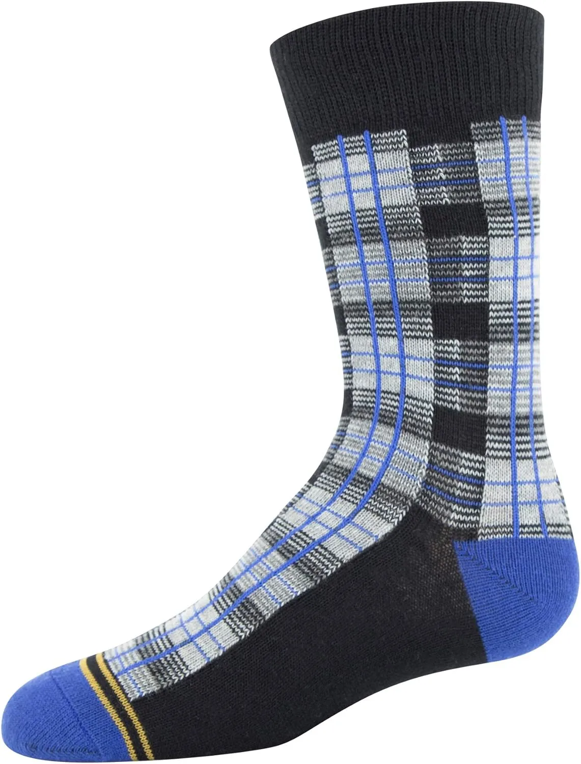 GOLDTOE Boys' Total Package Crew Socks, 6-Pairs
