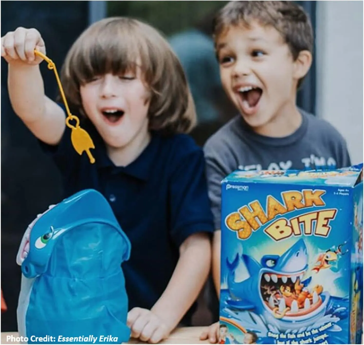 Goliath Games Shark Bite with Bonus Let'S Go Fishing Card Game Kids Action Games | for Ages 4  | for 2-4 Players