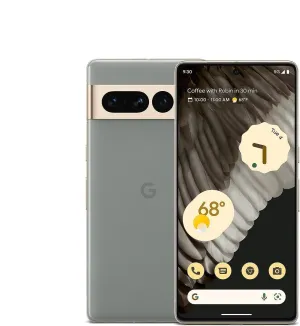 Google Pixel 7 Pro - 5G Android Phone - Unlocked Smartphone with Telephoto , Wide Angle Lens, and 24-Hour Battery - 256GB - Hazel