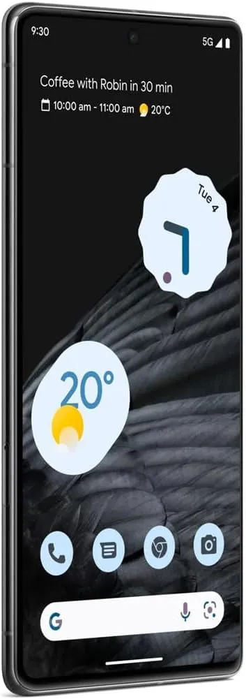 Google Pixel 7 Pro - 5G Android Phone - Unlocked Smartphone with Telephoto , Wide Angle Lens, and 24-Hour Battery - 512GB - Obsidian