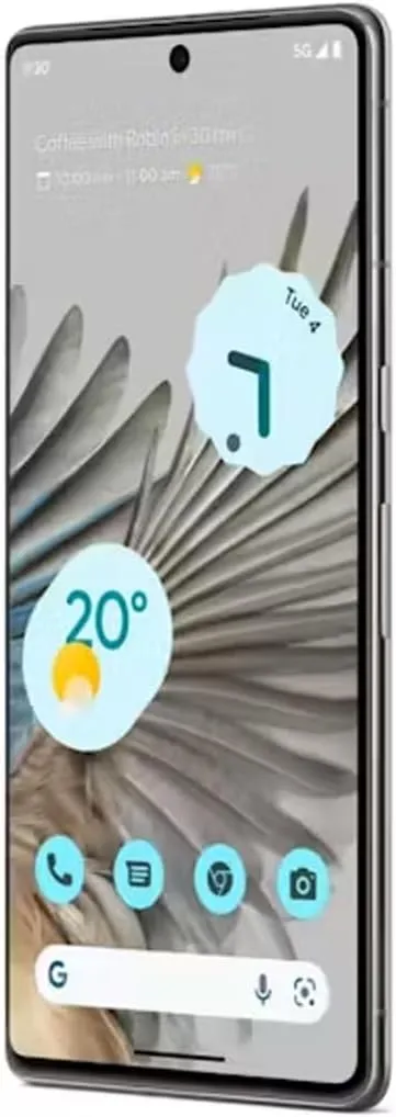 Google Pixel 7 Pro - 5G Android Phone - Unlocked Smartphone with Telephoto, Wide Angle Lens, and 24-Hour Battery - 512GB - Snow