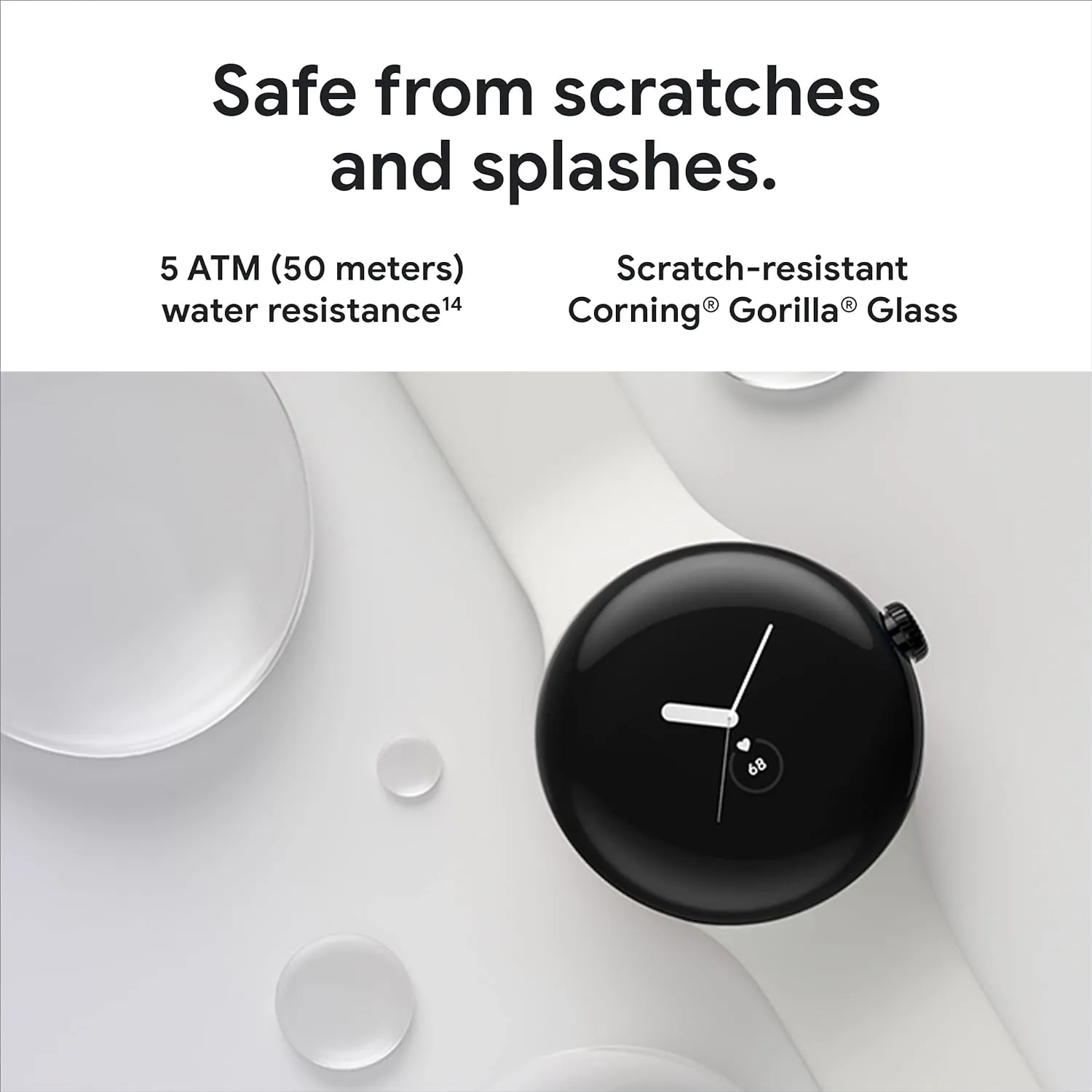 Google Pixel Watch 1st Gen (Previous Model) - Android Smartwatch with Fitbit Activity Tracking - Heart Rate Tracking Watch - Matte Black Stainless Steel case with Obsidian Active band - WiFi
