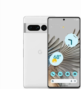 Google Pixel 7 Pro - 5G Android Phone - Unlocked Smartphone with Telephoto , Wide Angle Lens, and 24-Hour Battery - 128GB - Snow